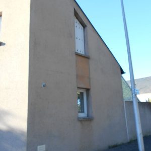 ravalement de façade, pignon, à Blois - avant